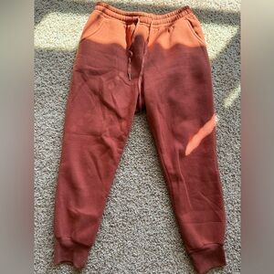 Burnt Orange Joggers
